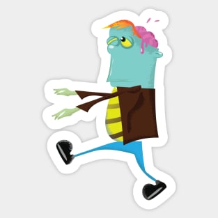 Walking Dead Zombie Sticker